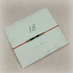 18 Bransoletka Lucky number Morse Code