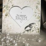 Kartka ślubna z kopertą - 