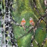 Randez-Vous na płótnie 40x40x2 cm. - 