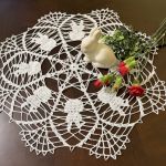 Serwetka szydełkowa w Zajączki - serwetka