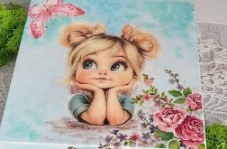 Dziewczynka w różach