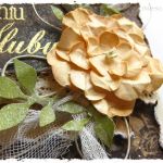 Kartka na ślub w brązach - 