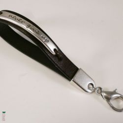 mini smycz brelok never give up