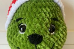 Grinch szydełkowa zabawka.