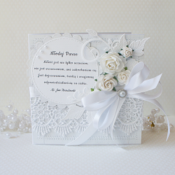 Ślubne życzenia - zamówienie dla P. Romualda