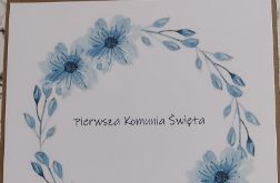 Zaproszenia komunijne wersja Eco2
