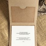 214,Kartka na ślub w stylu rustykalnym z torebką - 214,Kartka na ślub w stylu rustykalnym z torebką