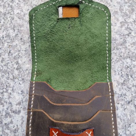 Portfel skórzany na karty