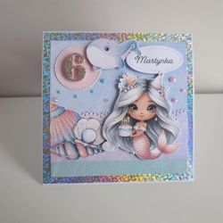 Personalizowana kartka na urodziny Syrenka