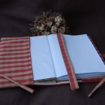 Rustykalny przepiśnik - haftowany notes - 