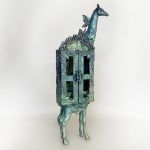 Dekoracyjna figurka żyrafa z ukrytą skrytką  - Dekoracyjna figurka z ukrytą skrytką Tajemnicza żyrafa 02