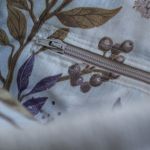 Beżowy workoplecak patchwork z kieszeniami - 