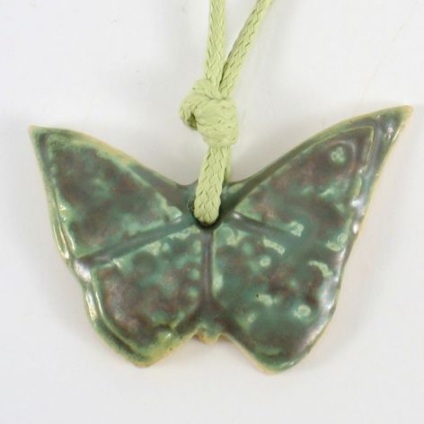Wisior ceramiczny motyl