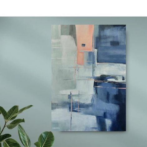 Abstrakcja 6-obraz akrylowy formatu 100/70 cm 