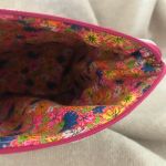 Kosmetyczka materiałowa solidna, stylowa ,praktyczna,kolorowa. - 