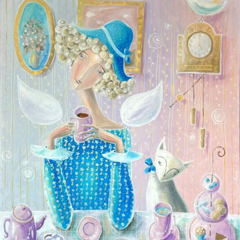 „Five o’clock” („Herbata po angielsku”) Giclee