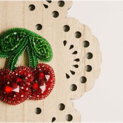 broszka "cherry"