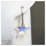 Kolczyki Swarovski Elements Starfish - 