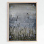 Oryginalna akwarela.  Łąka A2 - 