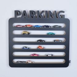 Półka na resoraki PARKING | czarny