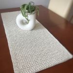 Bieżnik ręcznie robiony,obrus na stół ,35x60cm. - 