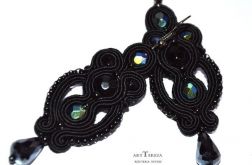 kolczyki sutasz długie czarne