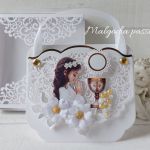 Kartka komunijna torebka - 