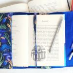 Wodoodporne etui na książkę: irysy - 