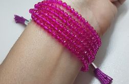 Bransoletka Sznurek Hot Pink Color 24.1