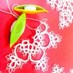 Śnieżynki FRYWOLITKOWE gwiazdki FRYWOLITKA - frywolitka , frywolitki , tatting christmas , frivolite ,Occhi-Sternchen ,