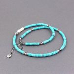 Naszyjnik z białym koralem. - Naszyjnik z białym koralem.