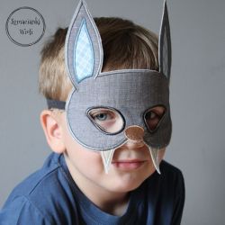 Maska dla dzieci i dorosłych - NIETOPERZ