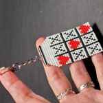 Brelok Serce kółko i krzyżyk Prezent na Walentynki Handmade - Brelok Serce kółko i krzyżyk Prezent na Walentynki Handmade