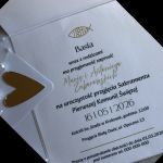 Zaproszenie Komunijne! Otwierane z kopertą! - 