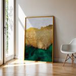 Zestaw plakatów -  abstrakcja 3x40x50 cm - wizualizacja