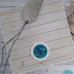 Kartka urodzinowa (lub na inną okazję) dla miłośniczki kotów - Tył kartki i tył etykietki