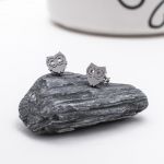 Kolczyki srebrne Shiny Owl. - 