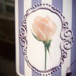 Kubek z białą różą, retro, vintage, shabby - Idealny na prezent