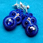 Kolczyki sutasz Chabrowe - 