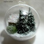Bombka 3D z kościołem - teofano atelier, bombki