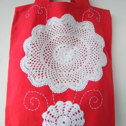 czerwień i biel w XL