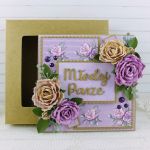 Kartka na ślub z rożami - kartka
