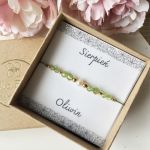 Bransoletka dla urodzonych w Sierpniu - Oliwin - 