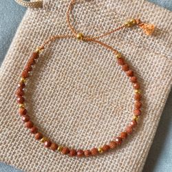 Bransoletka z kamieni naturalnych - Awenturyn