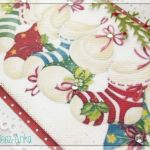 Kartka świąteczna ze skarpetami - 