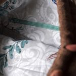 Patchworkowy pudroworóżowy workoplecak z kieszeniami - 