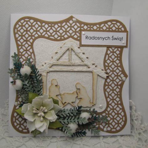 Kartka na Boże Narodzenie w pudełku 05