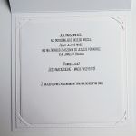 Kartka ślubna retro z dwoma sercami handmade - Personaliowana kartka na ślub z imionami