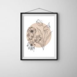 Plakat tulip 60x40cm