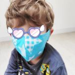 Bawełniana maska ochronna - dla dzieci